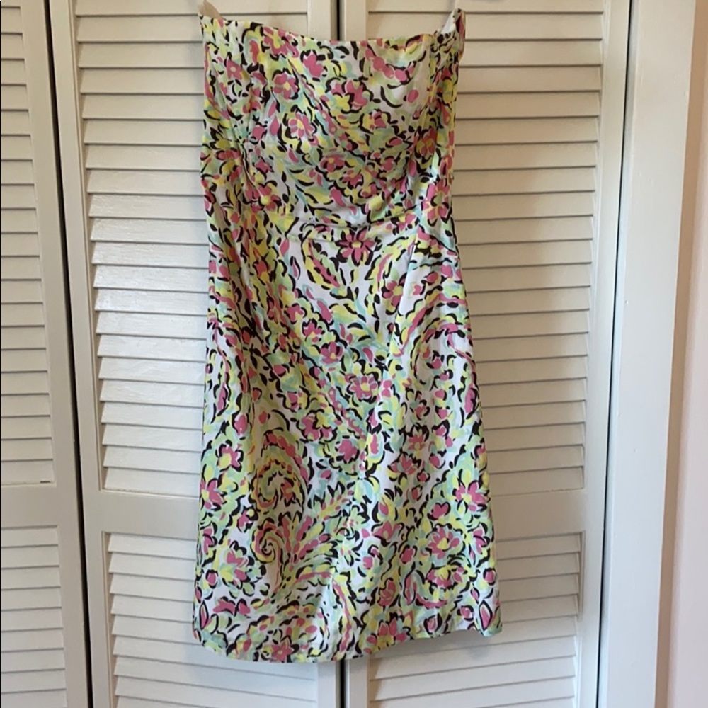 Milly strapless dress, size 6